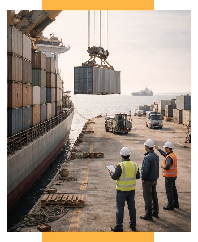 Морские перевозки грузов по миру от 45684 р. | СетСервис-Кнп