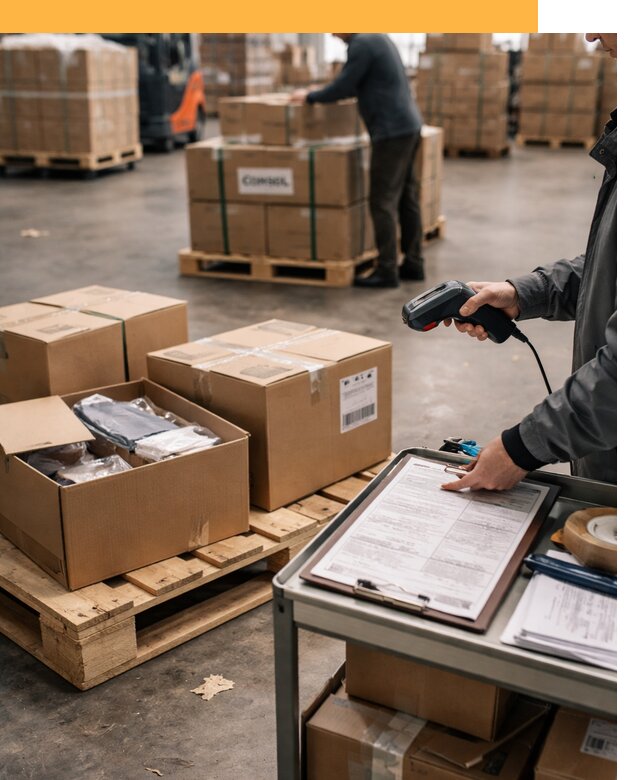 Сборные грузы из Китая: доставка, склад и таможня от 18274