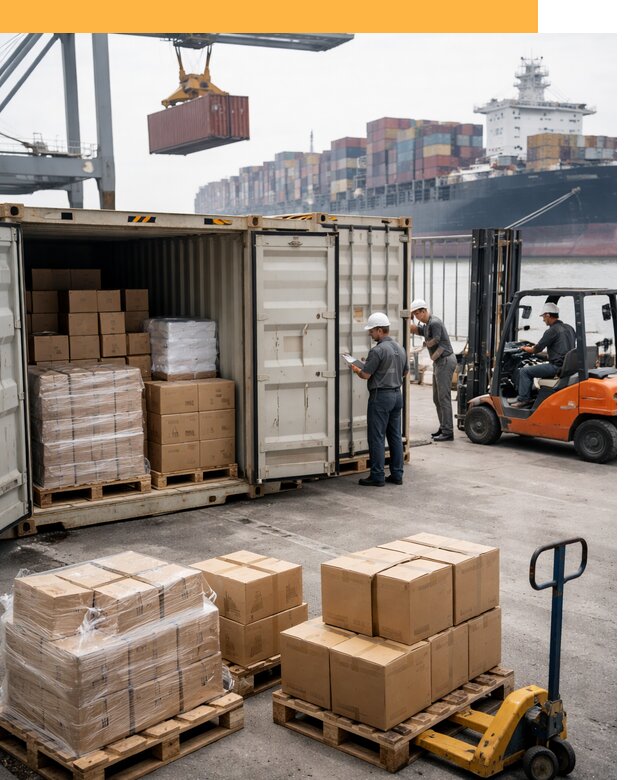 Контейнерные перевозки из Китая под ключ от 121824 руб/контейнер