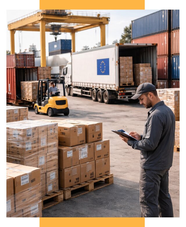 Доставка грузов из Европы от 12182 р., логистика СетСервис-Кнп