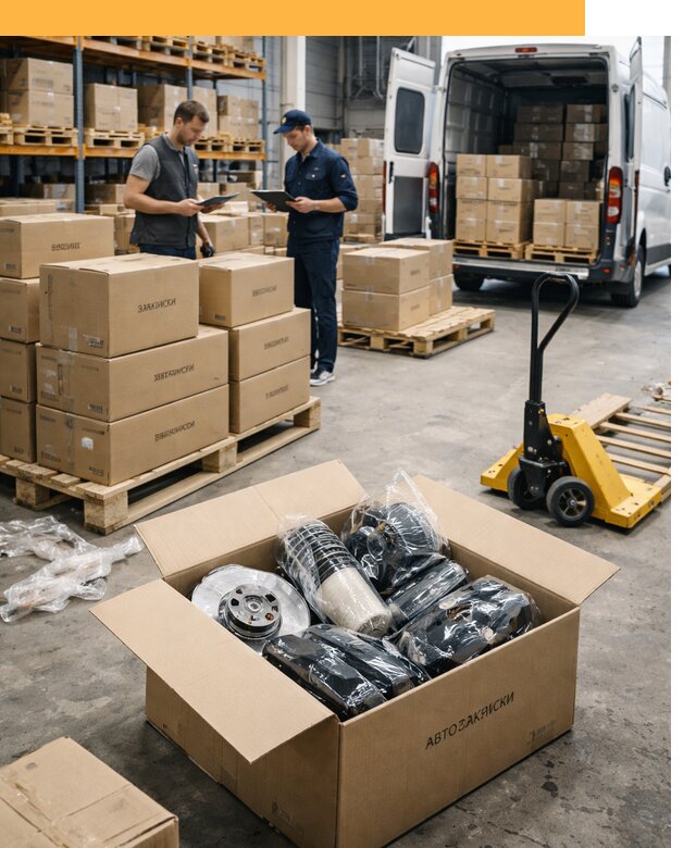 Доставка автозапчастей из Европы от 12690 руб быстро и надёжно