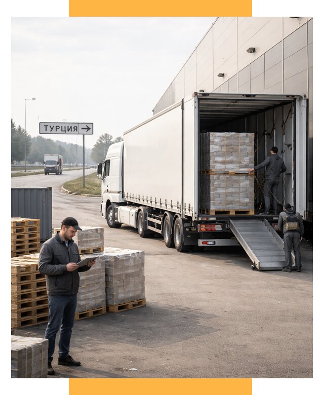 Автоперевозки и доставка фурой из Турции от 121824 р. | СетСервис-Кнп