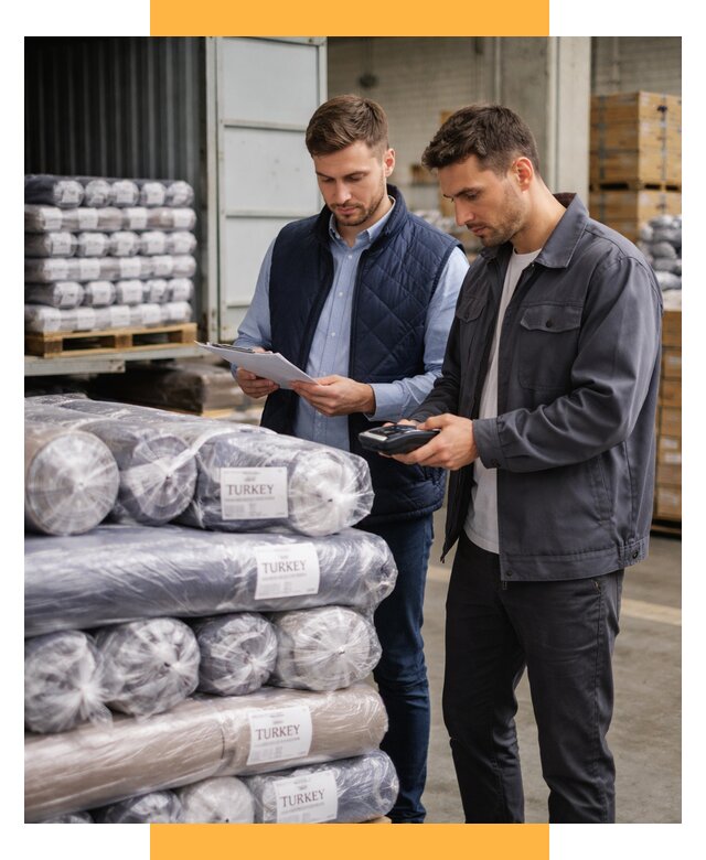 Доставка текстиля из Турции от 45684 р. под ключ, СетСервис-Кнп