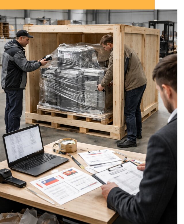 Доставка промышленного оборудования из США от 65988 руб