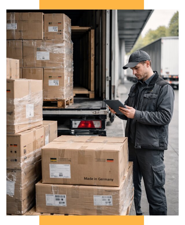 Доставка грузов из Германии от 45684 р. быстро - СетСервис-Кнп