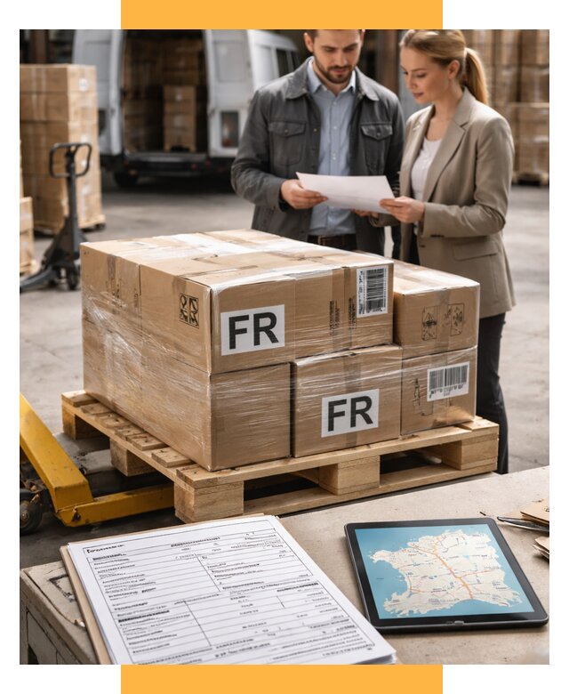 Доставка грузов в Францию от 25380 р., логистика СетСервис-Кнп