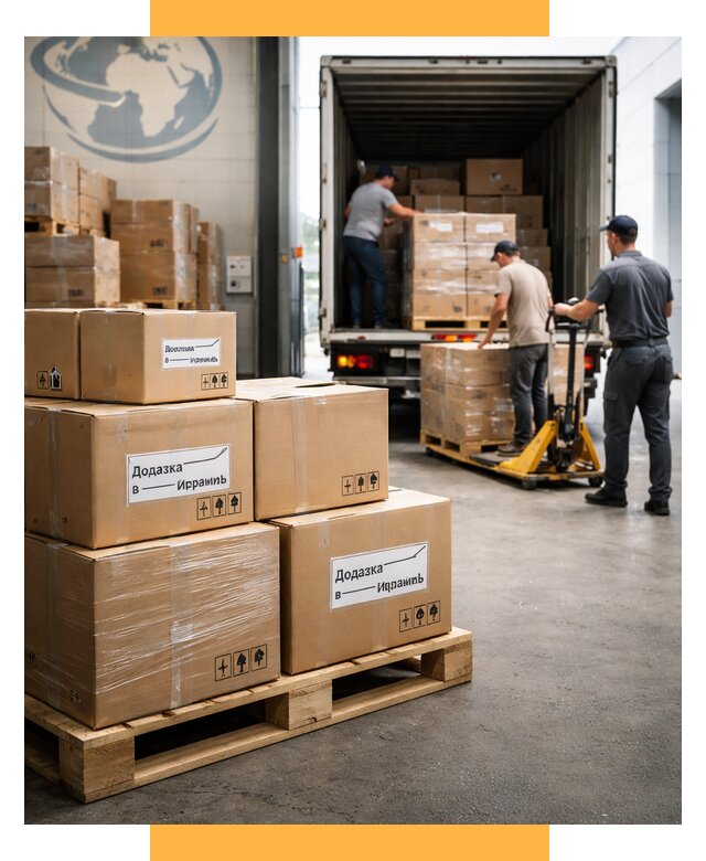 Доставка грузов в Израиль и экспорт от 45684 р. СетСервис-Кнп