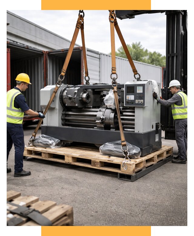 Перевозка станков и таможня от 60912 р. | СетСервис-Кнп логистика