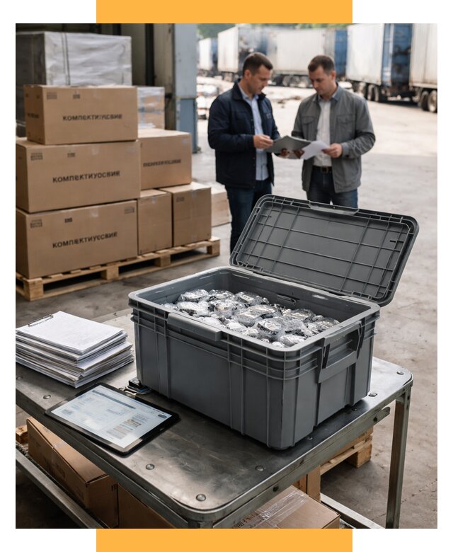 Перевозка комплектующих из Китая от 6599 р. | СетСервис-Кнп