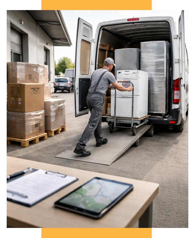 Перевозка бытовой техники от 6599 р. - логистика СетСервис-Кнп