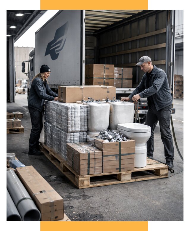 Перевозка сантехники под ключ от 1827 р. | СетСервис-Кнп