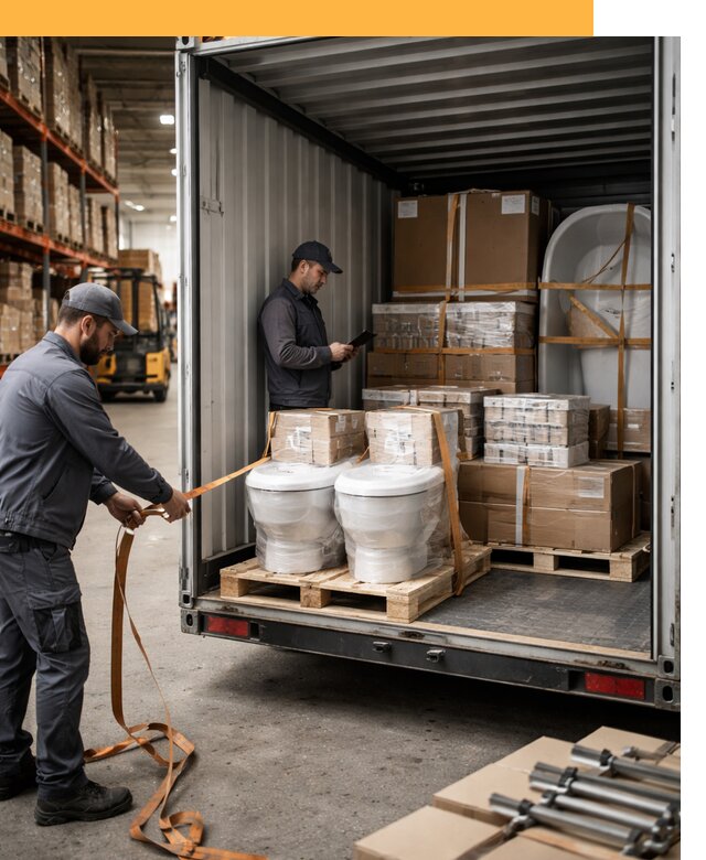 Перевозка сантехнического оборудования по России и миру от 1827