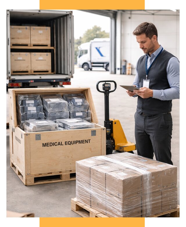 Перевозка медицинского оборудования от 15228 р. в СетСервис-Кнп