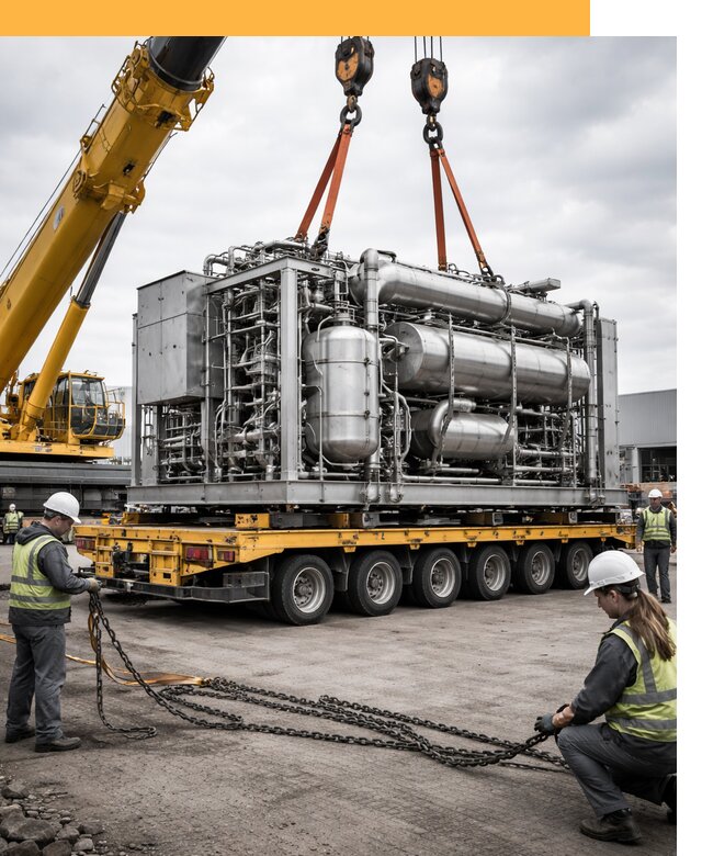 Перевозка тяжеловесных грузов по миру от 152280 руб