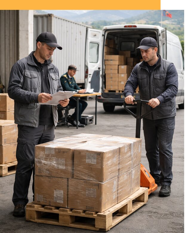 Доставка грузов через Армению, быстрая таможенная очистка от 25380