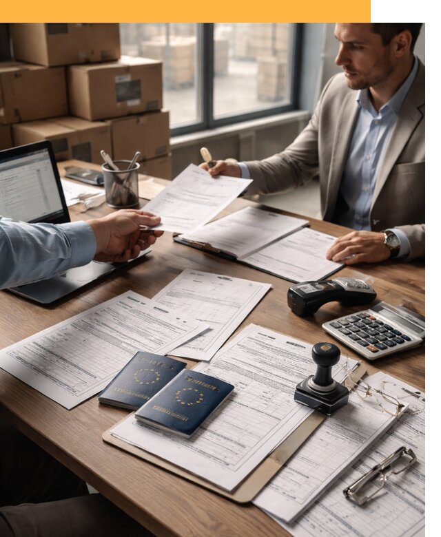 Таможенное оформление грузов из Европы от 8629 руб