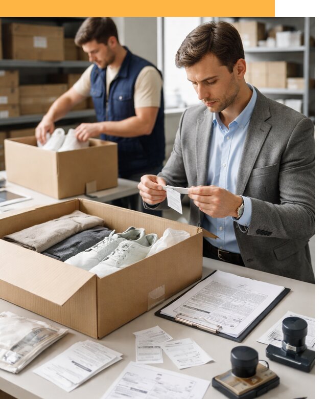 Таможенное оформление одежды и обуви по выгодной цене от 6599 руб