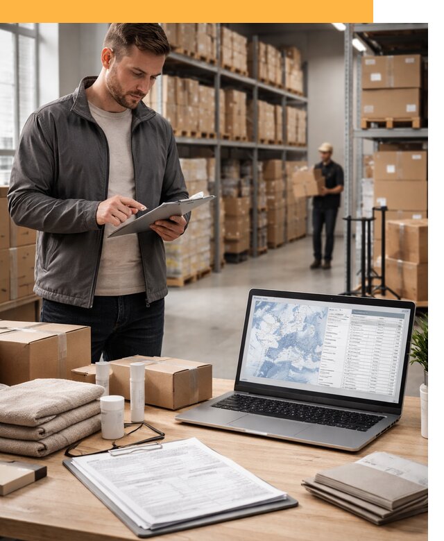 Закупка товаров в Европе под ключ: доставка, таможня от 7614 руб